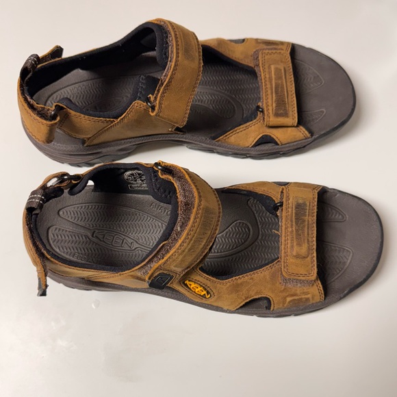 Keen Targhee III Bison Men’s Brown Hiking Open Toe Shoes main image 11